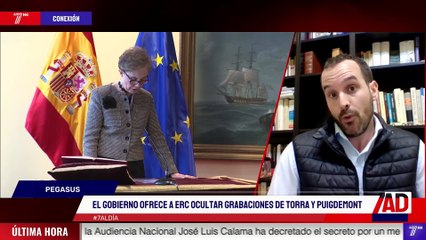 El Gobierno ofrece a ERC ocultar grabaciones de Torra y Puigdemont