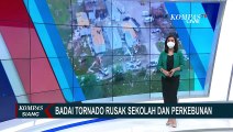Badai Tornado Ngamuk, Hancurkan Bangunan Sekolah Hingga Perkebunan Warga Oklahoma, AS