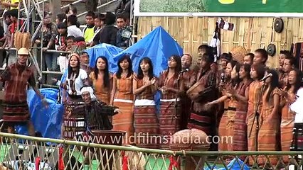 Chhiehlam dance marking joy on Chapchar Kut, Mizoram
