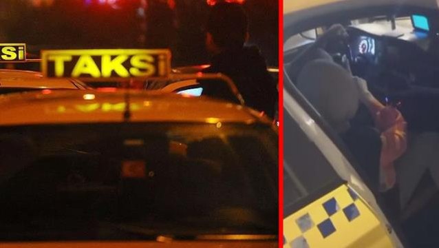 Fazla yolcu taşıdığını öne süren taksici, bayram harçlığı diyerek kişi başı 10'ar lira istedi! Ortalık karıştı