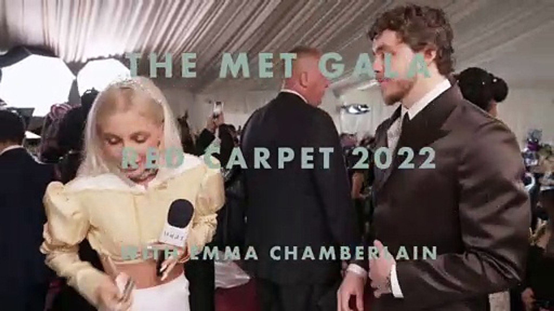 ⁣Met Gala 2022 - Jack Harlow on His Dark Chocolate Met Gala Suit (Vogue)
