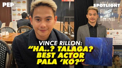 Vince Rillon: The Reluctant Best Actor on PEP Spotlight