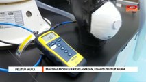 Pelitup muka | Makmal NIOSH uji keselamatan, kualiti pelitup muka - NIOSH