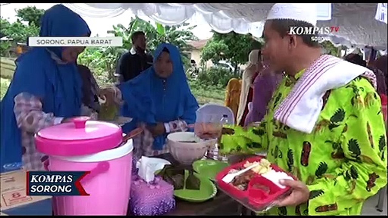 Makanan Khas Dan Tarian Jawa Sunda Madura Disuguhkan Dalam Pesta Rakyat IKASWARA Sorong