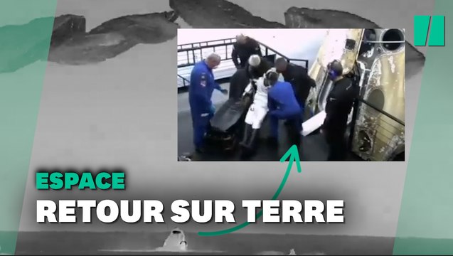 La rentrée sur Terre de quatre astronautes après 6 mois dans l'ISS