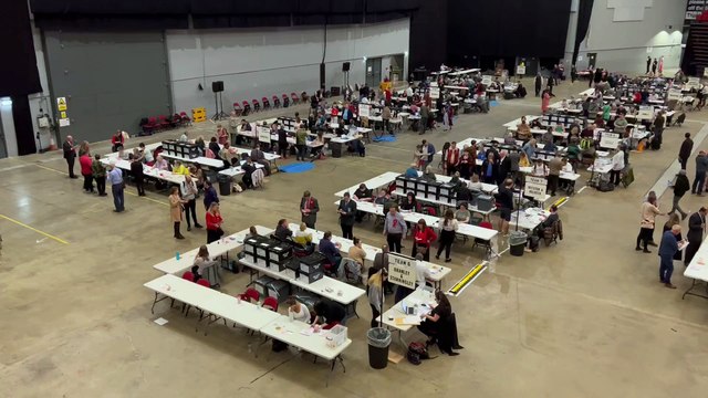 Leeds council local elections: Counting takes place at Leeds First Direct Arena