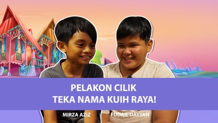 [Promo] Hadi & Mateen Cuba Teka Nama Kuih Raya! - Mateen & Hadi