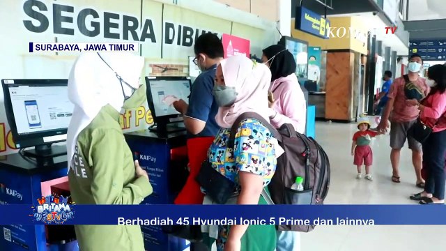 Puncak Arus Balik, Diprediksi Ada 4.500 Penumpang yang Berangkat dari Stasiun Gubeng, Surabaya