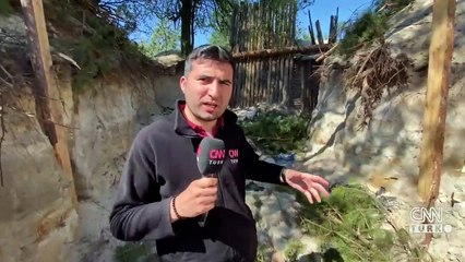 İşte Rus birliklerinin siperleri