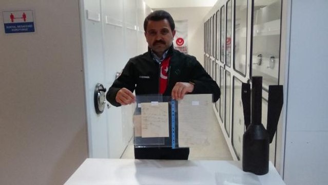 ATATÜRK'ÜN ÇANAKKALE CEPHESİNDE VERDİĞİ EMİRLERİN YER ALDIĞI MEKTUPLAR MÜZE ENVANTERİNDE