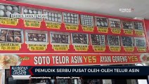 Pemudik Serbu Pusat Oleh-Oleh Telur Asin