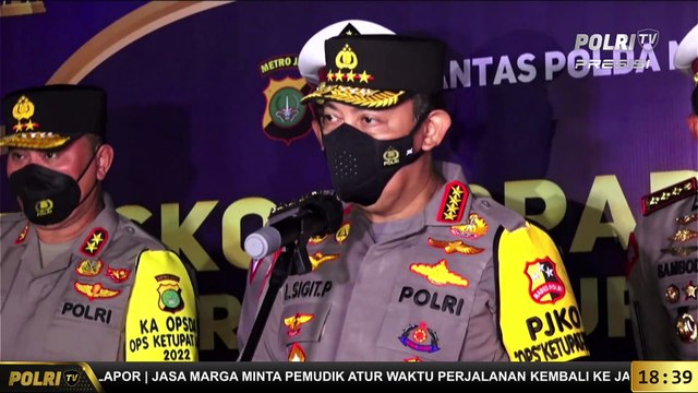 PRESISI UPDATE : Kapolri Lakukan Pengecekan Arus Balik Mudik Lebaran 2022
