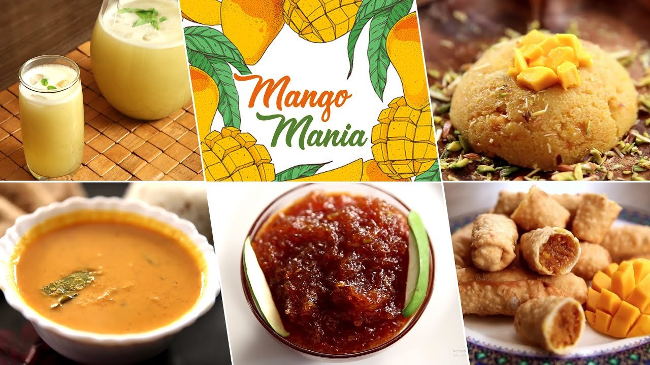 उन्हाळ्यात झटपट बनवा आंब्याच्या ह्या पाच टेस्टी रेसिपीज | 5 Yummy Mango Recipes for Summer | Mango
