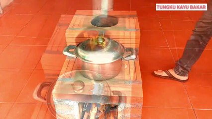 Tungku kayu bakar 14 || how to make firewood stove
