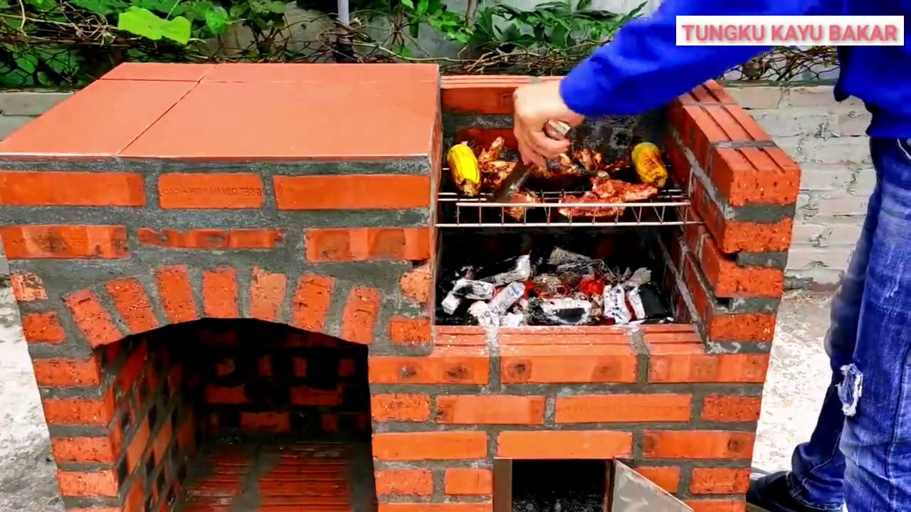 Tungku kayu bakar 15 || how to make firewood stove