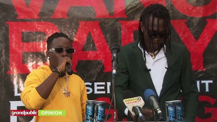 LE RASSEMBLEMENT DU GANG J-2 : SHOW DE VANO BABY ET TYAF DEVANT LES MÉDIAS