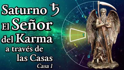 Saturno - El Señor del Karma a través de las Casas - Casa 1