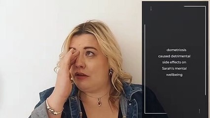 Endometriosis sufferer, Sarah, was in agony for years before being diagnosed