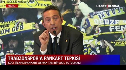 Tải video: Fenerbahçe Başkanı Ali Koç'tan flaş Trabzonspor açıklaması