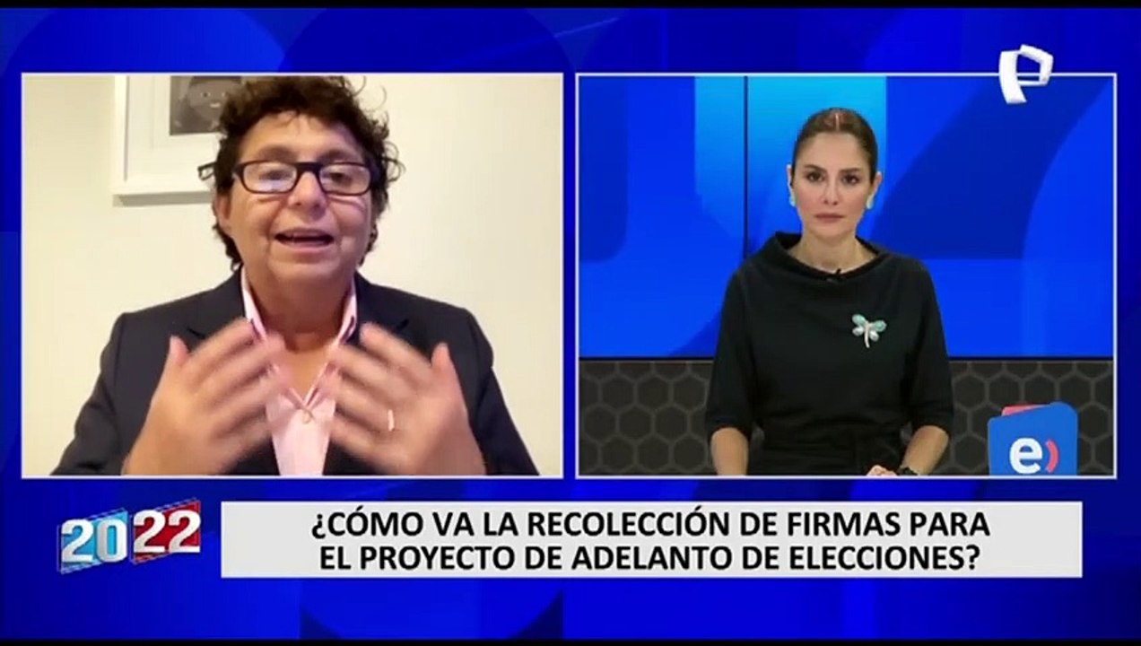 Susel Paredes: "Proyecto para adelanto de elecciones ya está en todos los despachos"