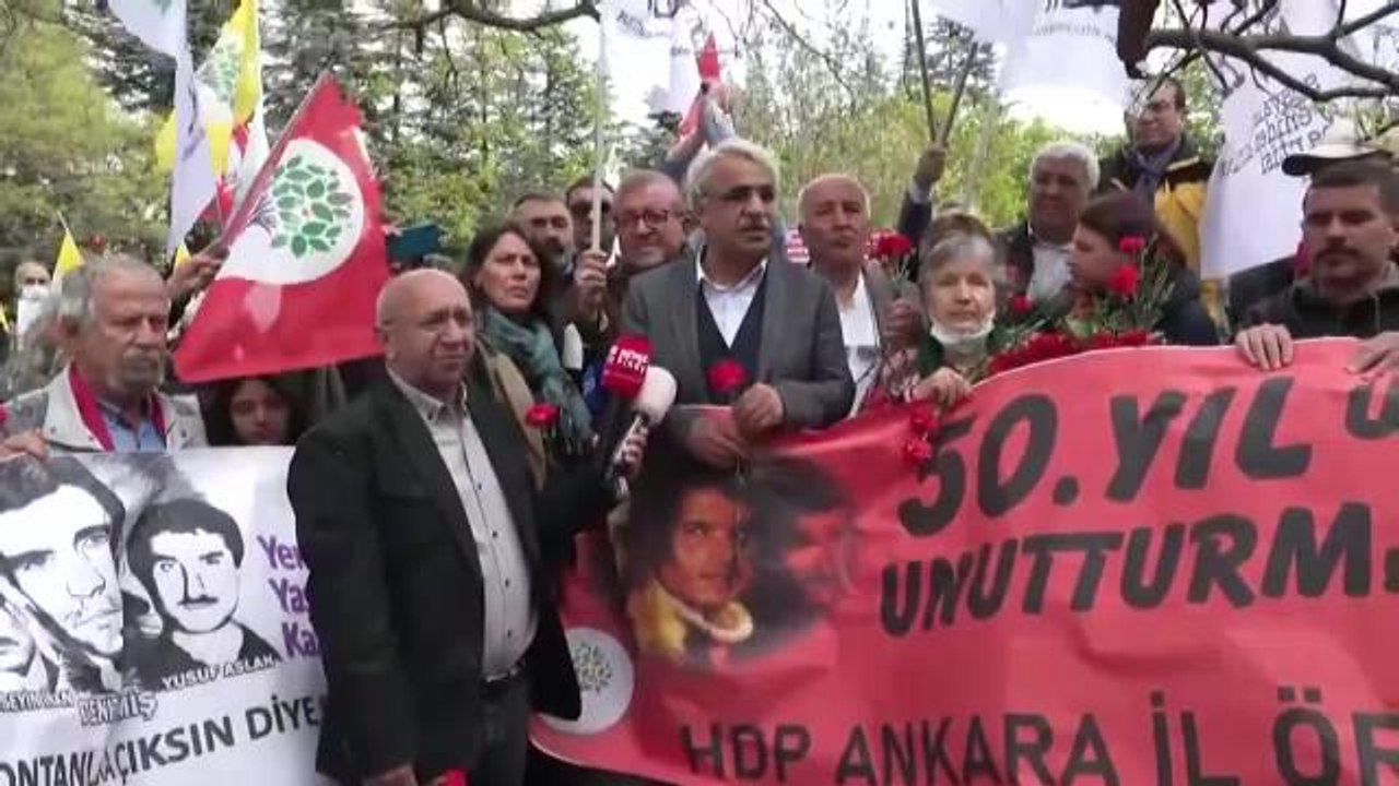 Üç Fidan Anıldı.. Sancar: "Onların Devrim, Sosyalizm, Özgürlük, Demokrasi Yolunda Verdikleri Cesur Mücadelenin Işığı Sönmedi"