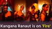 Dhaakad song She's On Fire: Kangana Ranaut raises temperature with her hot avatar