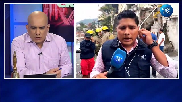 Cuatro personas quedaron heridas tras fuerte explosión en Vía Daule