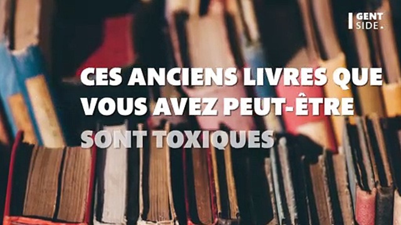 Santé : ces anciens livres que vous possédez peut-être peuvent être toxiques