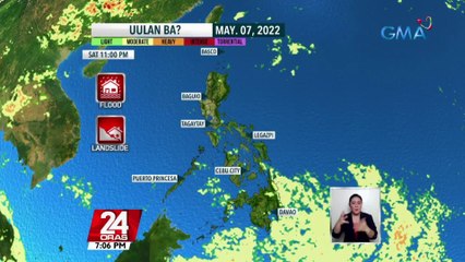 Ilang bahagi ng bansa, posibleng ulanin bukas | 24 Oras