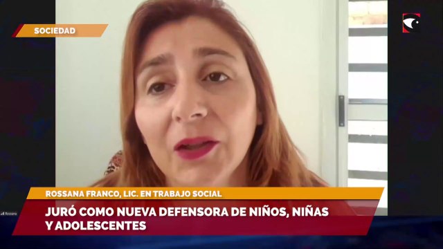 Juró como nueva defensora de Niños, Niñas y Adolescentes