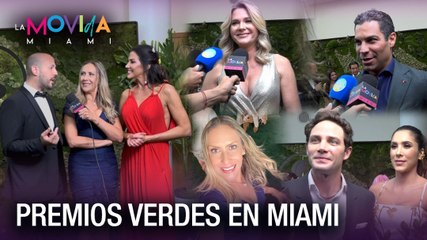 ¡Una gala verde en el sur de la Florida! - La Movida Miami