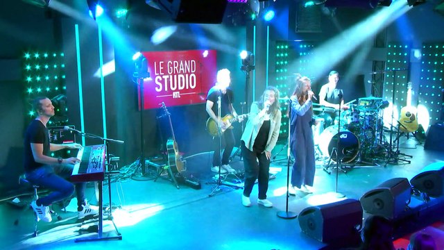 Les Frangines interprètent Seras tu là ? dans Le Grand Studio RTL