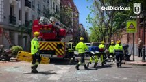 17 heridos y buscan a desaparecidos en explosión de edificio en Madrid
