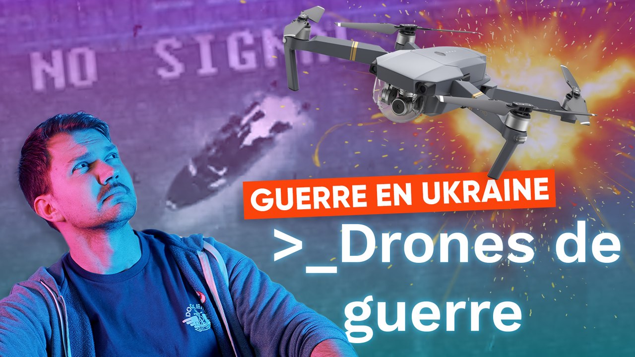 Les DRONES TUEURS dans la GUERRE entre la Russie et l'Ukraine
