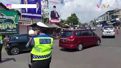Kena Macet, Pemudik Emosi Lempar Kata Kasar ke Petugas Kepol