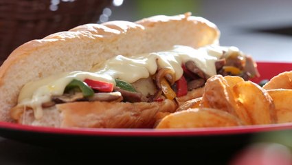 فيلي تشيز ستيك ساندوتش - edam - frico