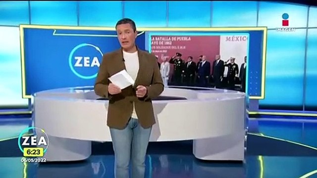 López Obrador conmemora el 160 aniversario de la Batalla de Puebla