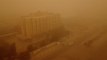 Dust storm turns skies over Iraq orange