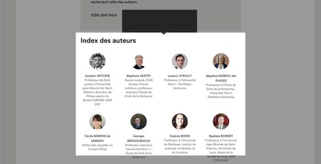 Les publications du Conseil constitutionnel