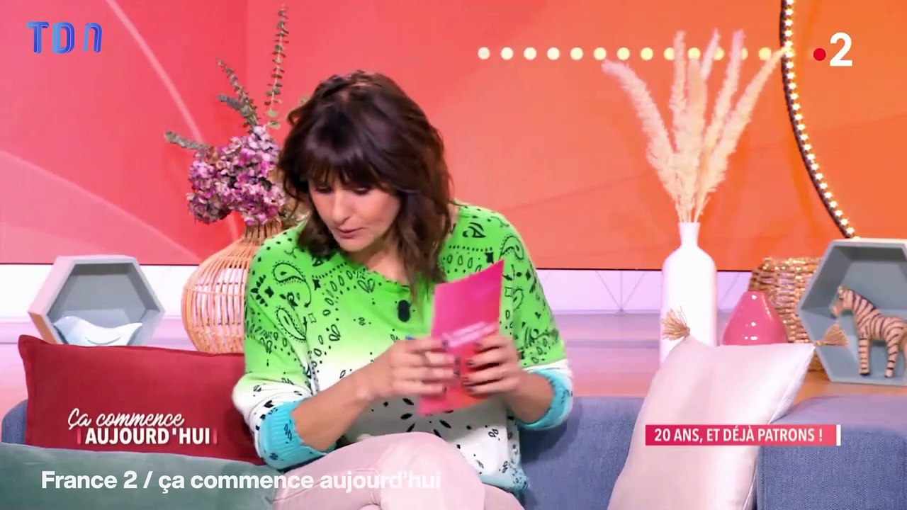 Dans "Ça commence aujourd'hui" Faustine Bollaert vexée par une blague sur son âge, elle recadre un invité