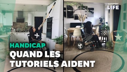 En situation de handicap, elle rend sa maison accessible grâce des tutoriels de bricolage