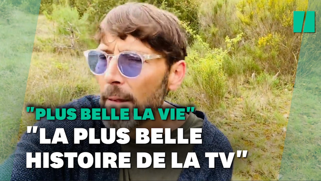 Laurent Kerusoré en larmes pour la fin de "Plus Belle la vie"