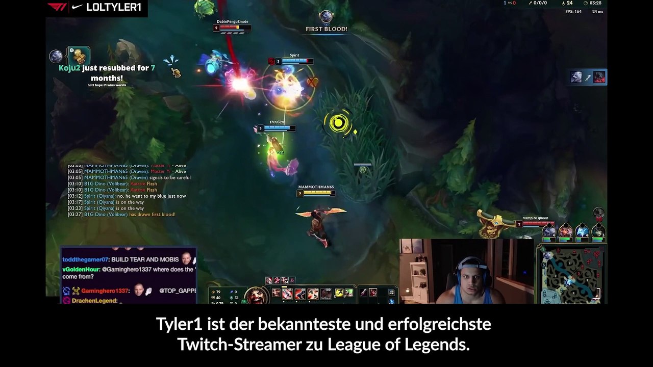 Wie der schlimmste Troll von Twitch zum Gesicht von League of Legends wurde