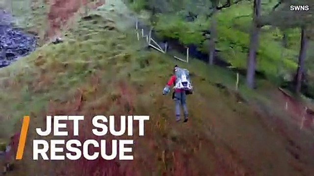 British Paramedics Trail Jet Suit for Future Rocket-Propelled Rescue Missions