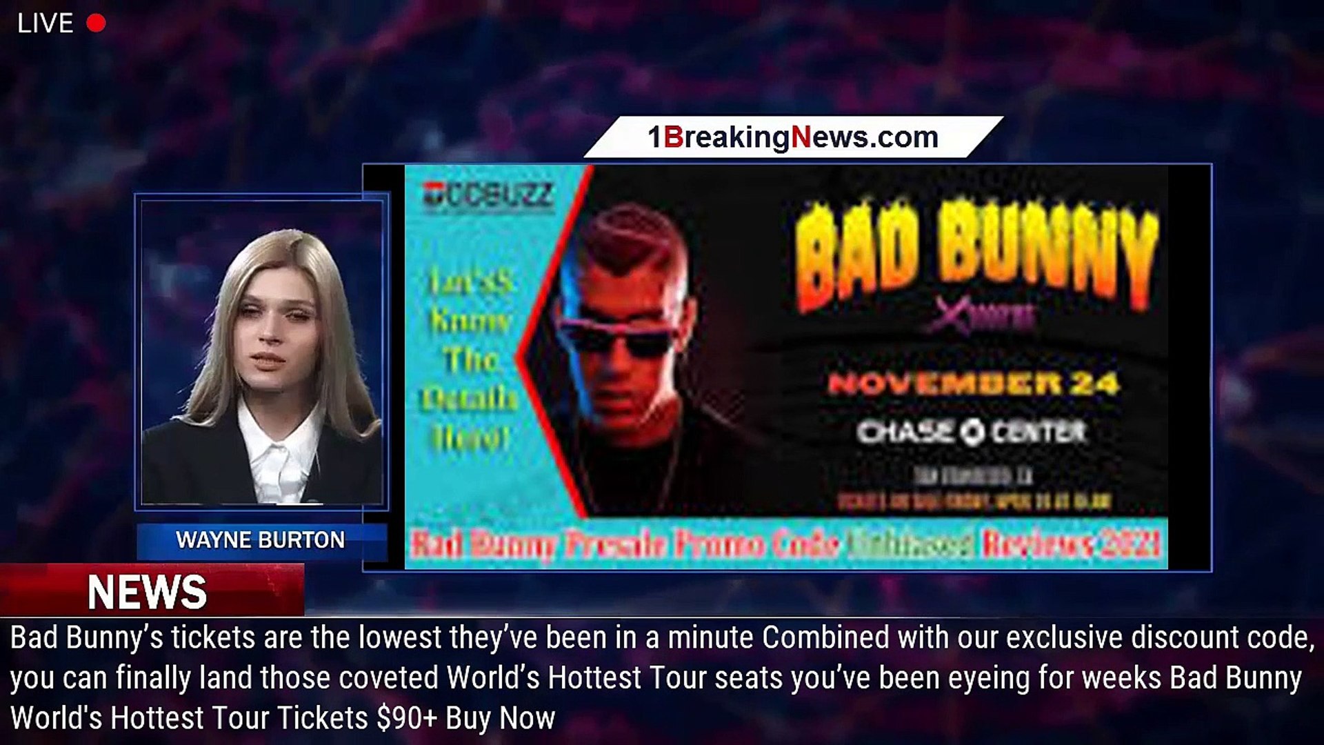 Bad Bunny Tickets Are at Their Cheapest—Use Our Exclusive Discount Code Before Prices Go Up - 1break