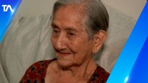 Paula Becerra es una madre de familia que tiene 105 años