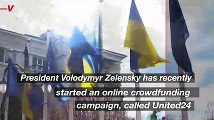 President Zelensky Launches Crowdfunding Campaign for Ukraine’s Defense