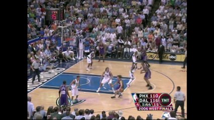 Historical Fantastic Finish: PHX@DAL, Game 1, Western Conference Finals on 5/24/2006
