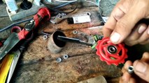 Pulley rd modif bearing loncer  tutorial upgrade rd menggunakan bearing