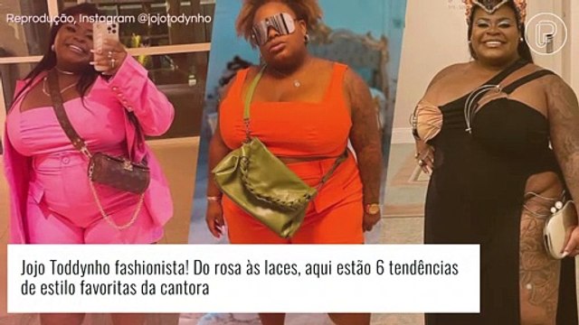 Jojo Todynho fashionista! Do rosa às laces, aqui estão 5 tendências de estilo favoritas da cantora